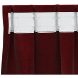  Zavjese za zamračivanje 2 pcs Vinska crvena 140 x 140 cm Baršun | Eponuda.com