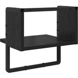  Polica na zidu Crni hrast 30 x 25 x 30 cm Konstruirano drvo | shoptok.hr