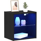  Floating Shelf with LED Light s policom Crna 40 x 28,5 x 40 cm | shoptok.hr