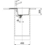 Franke SUDOPER S2D 611-62 Glečer bijela, (143.0616.341) | shoptok.hr