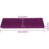  Prostirke za stepenice 30 kom 65x21x4 cm roze pravokutni rub - Ružičasta 65 x 21 x 4 cm 30 | shoptok.hr