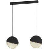 Eglo visilica Mumbles, 2 x E27, crna/zlatna, 86 cm, 43812 | shoptok.hr