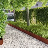  Ograda oko Travnjaka 30 pcs 103 x 20 cm Čelik Rđa | shoptok.hr