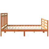  okvir za krevet 2 pcs vosak smeđa 180 x 200 cm | shoptok.hr