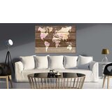  Slika na plutenoj podlozi - Wooden World [Cork Map] 60x40 | shoptok.hr