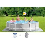 Intex Montažni bazen Intex Prism Rondo (Ø x v: 305 x 76 cm, filtrska črpalka: 1.250 l/h) cene