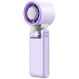 INF Trojnizložljiv ročni ventilator z zaslonom na dotik, 199-stopenj, USB Purple, (5000324858) | Shoptok.si