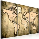  Slika - World Map: The Sands of Time 120x80 | shoptok.hr