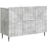  Kreveta Betonska siva 89 x 34,5 x 62 cm Konstruirano drvo | shoptok.hr