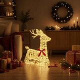  3D Božićni irvas LOVIISA 140 LED lampica Topla bijela | shoptok.hr