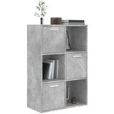 Ormarić Omara za shranjevanje betonsko siva 60x29,5x90 cm iverna plošča, (20622538) | Shoptok.si