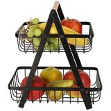  drvena dvokatna košara za voće | shoptok.hr