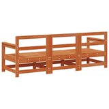  Sekcijski kavč 3 Kos Voskan Rjava Masivna borovina, (5000271028) | Shoptok.si