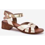Zazoo Leather sandals on a delicate heel | Shoptok.si
