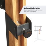 Vogels TVS3695WH, podni stalak za ekrane od 40"-77", do 50kg, bijeli | shoptok.hr