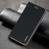  Premium preklopna torbica Samsung Galaxy A13 LTE A135 - modra z zlatim robom | Shoptok.si