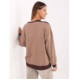 RELEVANCE Blouse-RV-BZ-A878.51-dark beige | Shoptok.si