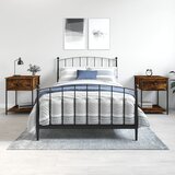  Noćni ormarići 2 kom boja hrasta 44x45x58 cm konstruirano drvo | shoptok.hr