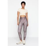 Trendyol Ženske tajice Grey Patterned Sports | shoptok.hr