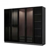 Hanah home Ormar Kale 225x210x52cm Crni | Eponuda.ba