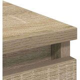  Komoda sonoma hrast 80x35x76 cm inženirski les | Shoptok.si