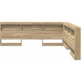  Skladišno uzglavlje Sonoma hrast 200 cm Konstruirano drvo | shoptok.hr