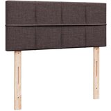 Krevet s oprugama i madracem tamnosmeđi 80x200 cm od tkanine | shoptok.hr