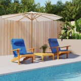 vidaXL modri set blazin Modra Bombaž, Les Standard Set blazin Drugo | Shoptok.si