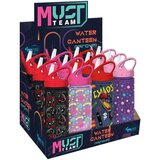 Luna Luna: Plastična steklenička s slamico z motivom Must Team, na voljo v več različnih izvedbah, 500 ml, 1 kos | Shoptok.si