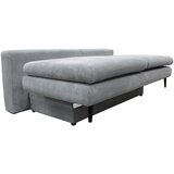 P & B ZOFA S POSTELJNO FUNKCIJO, svetlo siva tekstil | Shoptok.si
