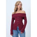 Trend Alacati Stili Ženska bluza Alc-X14527, Bordo | Eponuda.com