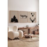 Wallity Uokvirena slika Nwyearmdl11, 33x48 cm, 3 dijela | Eponuda.ba