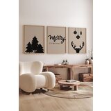 Wallity uramljena slika Nwyearmdl11, 33x48 cm, 3 dela | ePonuda.com