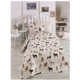 Eponj Home krem pokrivač s jastučnicom za krevet za jednu osobu Peritos, 160 x 220 cm Cijene