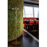 UMAGE Antracitno siva LED stojeća svjetiljka s mogućnosti zatamnjivanja s metalnim sjenilom (visina 151 cm) Asteria Floor – | shoptok.hr