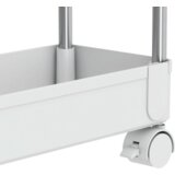 Kondela Mobilni regal, bela, ALIOL TYPE 2 | Shoptok.si