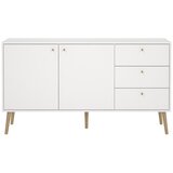 Tvilum Bijela niska komoda 149x82 cm Bodo – Cijene