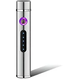 Električni upaljač s USB punjenjem RO-25705 - Srebrna KP25705