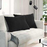  Jastučići za sofu 2 pcs Crna 70 x 50 cm Kordura tekstil | shoptok.hr