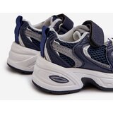 Boto Children's Sports Sneakers with Velcro Navy Blue Rulagia | ePonuda.com