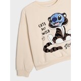 Sinsay Pamučni komplet: majica dugih rukava i hlače Stitch | shoptok.hr