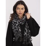 Fashionhunters Scarf-AT-SZ-1-892.39P-Grey-Black | shoptok.hr