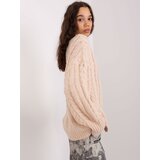 Wool Fashion Italia Sweater-AT-SW-2363-2.30-light beige | Shoptok.si