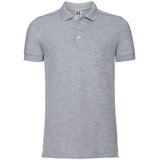 RUSSELL Men's T-shirt Stretch Polo R566M 95% smooth cotton ring-spun 5% Lycra 205g/210g Cene