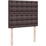  Otomanski okvir kreveta s madraca tamnosmeđi 120x200cm tkanine | shoptok.hr