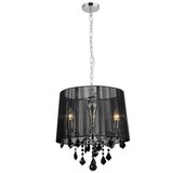  ITALUX MDM-2572/3 BK - Luster na lancu CORNELIA 3xE14/40W/230V | Eponuda.com
