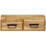 vidaXL Zidni TV ormarić 60x30x19 cm puno drvo bagrem | shoptok.hr