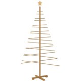 vidaXL Leseno božično drevo z stojalom Rjava 180 cm Bambus | Shoptok.si