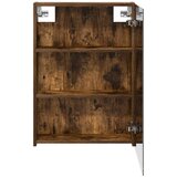  Kupaonski ormar s ogledalom Dimljeni hrast 50 x 14 5 x 70 cm | shoptok.hr