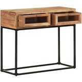  Konzolni stol 90 x 35 x 76 cm od masivnog bagremovog drva | shoptok.hr